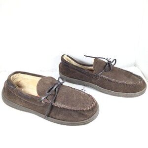 Florsheim Men Leather Moccasin Loafers Brown Size 9